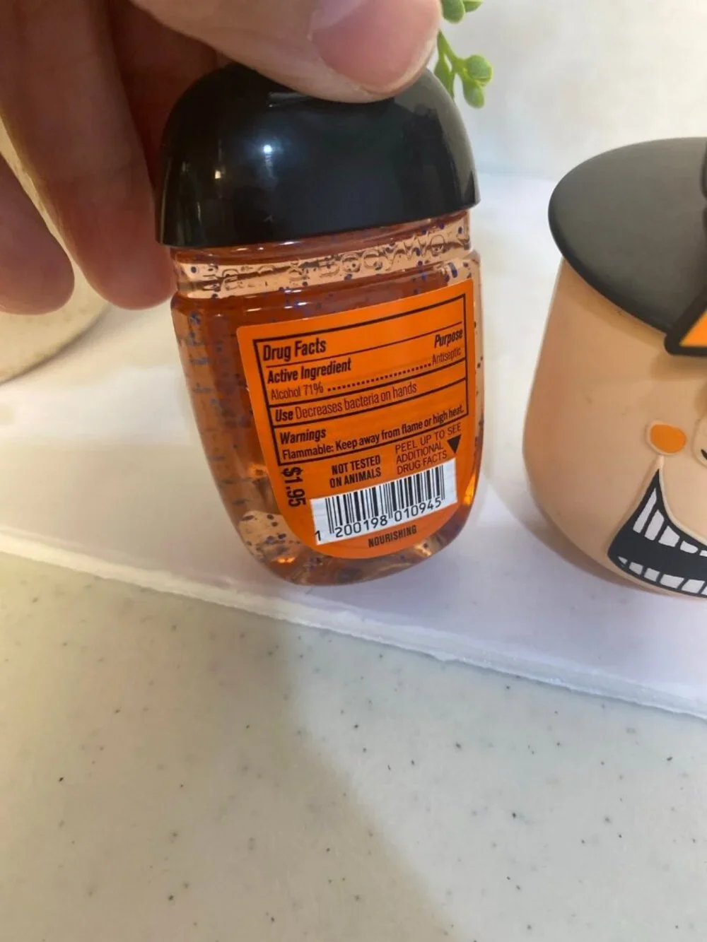 Nightmare Before Christmas Mayor BBW  Spinning PocketBac & “Jack” Sanitizer New